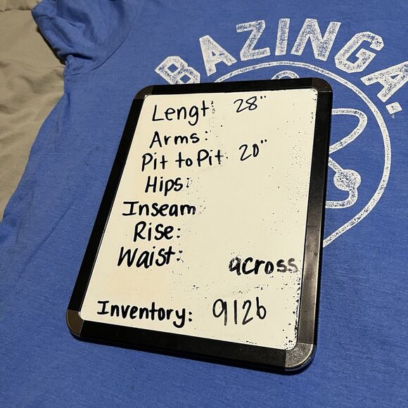 Ripple Junction The Big Bang Theory Bazinga Blue Graphic Tee Shirt Mens Size M - Picture 6 of 6